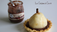 Tartelette rapide choco-poire