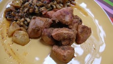 Ragoûts de mouton aux cornilles et au potiron