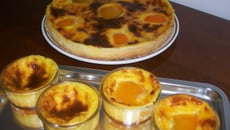 Flan pâtissier abricot