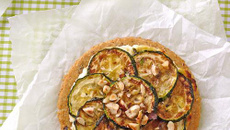 Tartelettes aux courgettes et noisettes