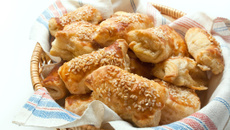 Feuilletés au fromage de brebis