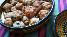 Cookies salés : chorizo et olives