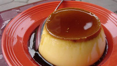 Crème caramel chocolat au lait