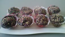 Cupcakes fourrés et glacés au chocolat