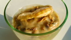 Vol-au-vent de la mer déstructuré, au cidre