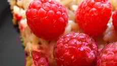 Tarte aux framboises façon teurgoule