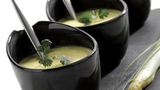 Verrine de mousse aux asperges