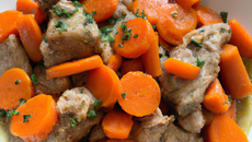 Sauté de veau aux carottes