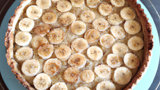 Tarte à la banane toute simple