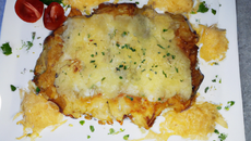 Escalope au cheddar