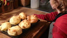 Gougères au maroilles