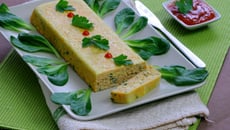 Terrine de crabe au ketchup et zeste de citron