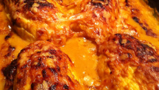 Gratin de quenelles & Saint-Jacques au homard