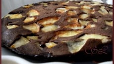 Une crêpe choco-pommes