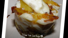 Gratin de pommes de terre au fromage de brebis