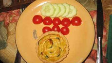 Quiche carotte-potiron