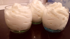 Mousse chocolat blanc siphon