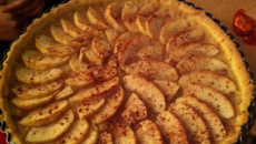 Tarte aux pommes parfumée