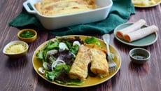 Crêpes à la béchamel et délice de poulet