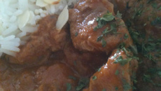 Curry d' agneau presto