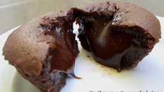 The fondant au chocolat