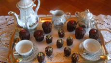 Cannelés glacés au chocolat