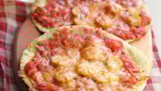 Tortilla comme une pizza