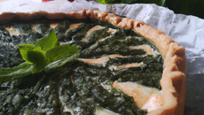 Tarte aux orties