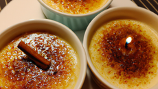 Crème brûlée à la cardamome