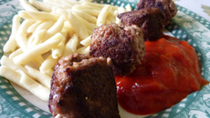 Boulettes en brochette