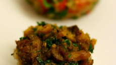 Cabillaud en croûte de champignons aux marrons