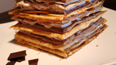 Millefeuille au chocolat