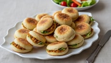 Mini pain oriental farci à la viande hachée de dinde