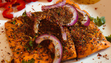 Saumon aux épices