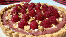 Tarte noisettes Framboise