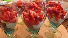 Trifle Fraises Mascarpone