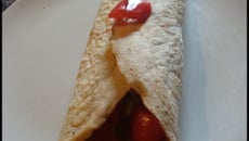 Crêpe chou et falafel