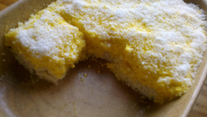 Carrés au coco "raffaello"