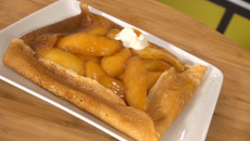 Crêpes tatin aux pommes
