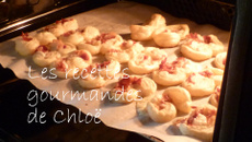 Palmiers jambon, fromage