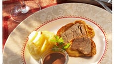 Filet mignon de veau sauce chocolat