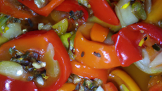 Poivrons à l'anchois