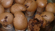 Mini muffin au chocolat