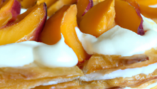 Mille-feuilles d'abricots