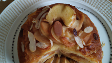 Gâteau aux pommes et aux amandes