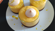 Mousse au citron et spéculoos