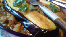 Aubergine à la suisse