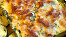 Gratin de courgettes au thon