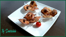 Tits palets meringués au parmesan et tomates séchées sans gluten