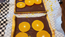 Tarte au chocolat et à l'orange rapide